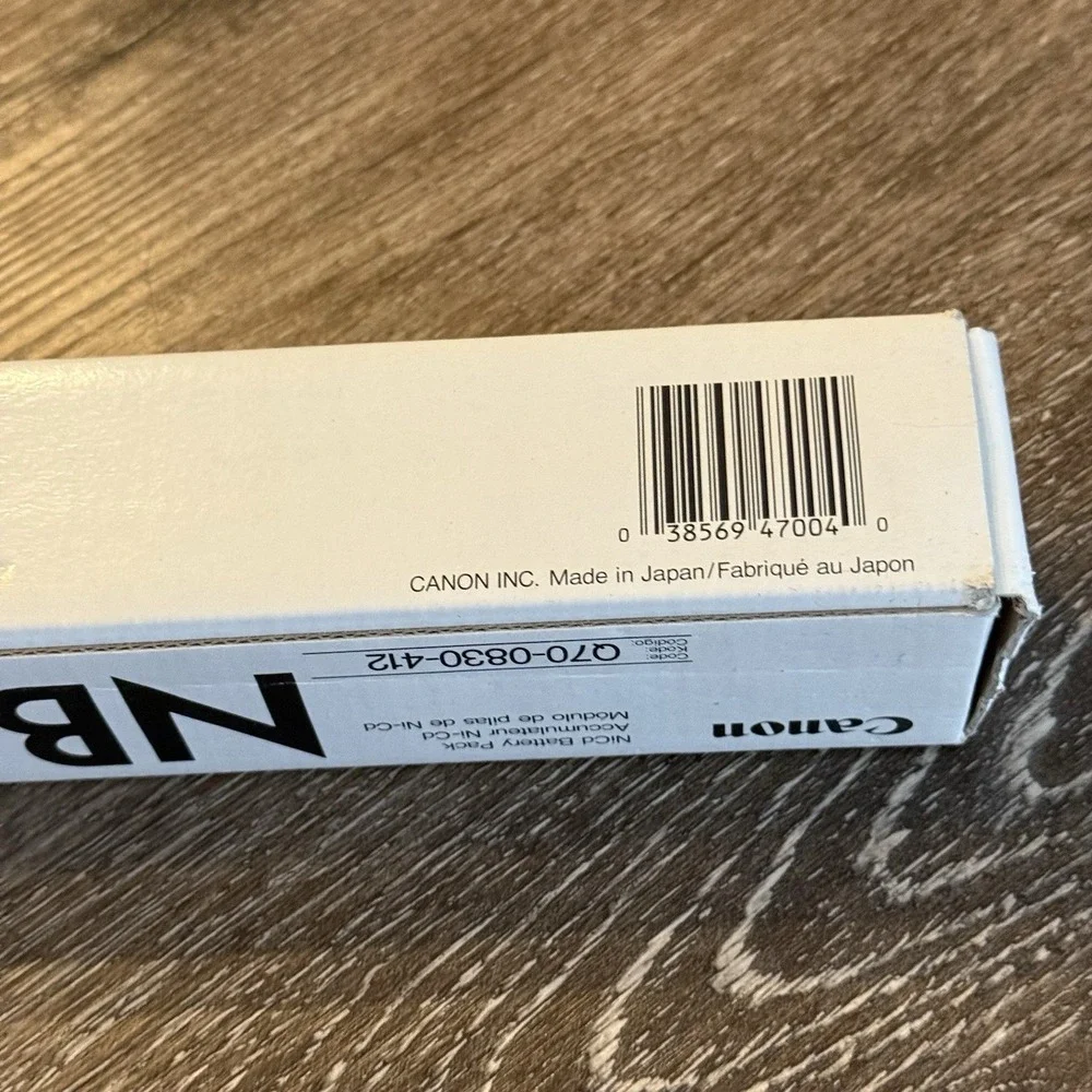 Canon vintage nicd